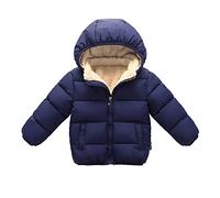Xiaojiu Blouson-Manteau Fille Enfant Bébé Enfant Garçon Fille,Veste a Capuche Trench-Coat d'hiver Coupe Vent Treillis Militaire Coupe Vent Enfant Garcon Impermeable Christmas Socks Sweat G 4-5 ans