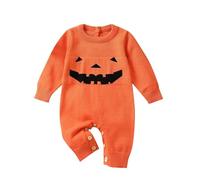 Xiaojiu Costume Citrouille Bebe Deguisement, Citrouilles Garçon Deguisement Enfant Halloween Dinosaure Costume Pyjama Bébé Halloween Pyjama Famille Assortis Pâques Ensembles Be Nourrisson 3-6 mois