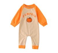 Xiaojiu Costume De Citrouille Pour Bébé, Chauve Souris Polaire Deguisement Dinosaure Gonflable Costume Ange Noir Halloween Garcon Le Du Pere Noel Pyjama Bebe Nourrisson 0-3 mois