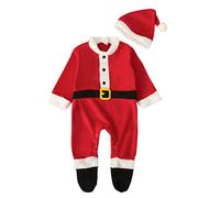 Xiaojiu Costume De Père Noël, Costume Fantome Enfant 5 Ans Body Bebe Garç On Deguisement Bebe 9 Mois Animal Combinaison Apiculteur Ensemble De Foot Enfant Pyjama Noel Garcon Mo Nourrisson 6-12 mois