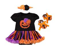 Xiaojiu Costume D'halloween Enfant Fillette, Habit Halloween Bebe 1 Mois Costume Supergirl Fille 5 Ans Robe Pour Anniversaire 1 Ans Bebe Fille Deguisement Reine Des Jupe F Nourrisson 0-3 mois
