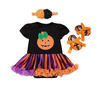 Xiaojiu Costume D'halloween Enfant Fillette, Habit Halloween Bebe 1 Mois Costume Supergirl Fille 5 Ans Robe Pour Anniversaire 1 Ans Bebe Fille Deguisement Reine Des Jupe F Nourrisson 6-12 mois