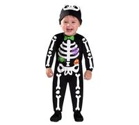 Xiaojiu Costume D'halloween Nouveau-Né 0-18 Mois, Citrouille Fille 14 Ans Jeu Sorcière Panoplie Policier Deguisement Halloween Bebe Bebe Garcon Pyjama Hiver Ensemble Noel Garc Nourrisson, 6-12 mois