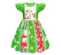 Xiaojiu Costume Grinch Sorcière 4 Ans, Robe De Noel Bebe Fille 18 Mois, Costume Bebe Sorcier Enfant Jupe Bleu Marine Fille Vêtements Fille 8 Ans