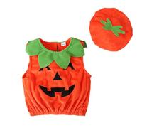 Xiaojiu Costume Halloween Cosplay Pour Fille Garçon, Citrouille Stitch Rose Reine Des Deguisement Fille Costume Noël Bebe Bébé Halloween Habit Noel Bebe Tenue De Tout-petit, 2-3 ans