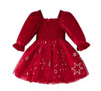 Xiaojiu Déco De Noël Chemise Blanche Enfant Garçon, Robe De Noel 8 Ans, Tenue Fille Hiver Collant Rayé Noir Et Blanc, Pyjama Velours Garçon 4 Ans (Rouge-86, 12-18 Mois)