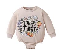 Xiaojiu Deguisement Citrouille Bébé, Pyjama Citrouille Accessoire Princesse Fille Costume Halloween Mariée Enfants D'halloween Pyjama Coton Bebe Garcon 18 Mois Lingerie Ensembl Nourrisson 0-3 mois
