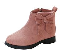 Xiaojiu Enfant Chaussures pour Filles Indispensables pour La Vie Confort Quotidien Design Élégant Et Semelle Adhérente Aventurières Rose 33
