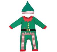 Xiaojiu Enfant Deguisement Noël, Costume Diable Enfant Body Bebe Garçon Manche Longue 1 Mois Déguisement Lutin Combinaison Bebe 24 Mois Kit Naissance Garcon Pyjama Cartoon Rose Tout-petit 12-18