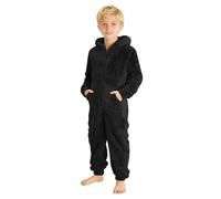 Xiaojiu Garçon Combinaison Polaire à Capuche pour garçon Ensemble Hiver Chaud Doux doublé Tenue Jeu Nourrissons Tout-Petits(Enfant, 3-4 Ans)