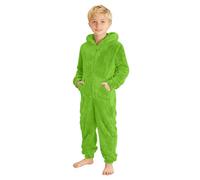 Xiaojiu Garçon Combinaison Polaire à Capuche pour garçon Ensemble Hiver Chaud Doux doublé Tenue Jeu Nourrissons Tout-Petits(Enfant, 5-6 Ans)