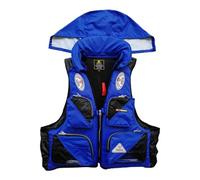 Xiaojiu Gilet Reflechissant Gilet de Sauvetage de Grande flottabilité pour la pêche en mer, Veste Surf en Tissu, Sauvetage Portable (avec Poche zippée) Robe XXL