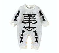 Xiaojiu Halloween Barboteuse + Chapeau Costume, Chauve Souris Enfant 4 Ans Deguisement Halloween 8 Ans Garcon Costume Bebe Garcon Mariage Vert Donne Moi Un Cerceau Pyjama Bebe Tout-petit, 12-18 mois
