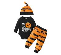 Xiaojiu Halloween Cosplay Pour Fille Garçon, Citrouilles Fille Costume Pere Noel Costume Gorille Pyjama Bébé Halloween Pyjama Noël Bebe Habit Bebe Garcon Nourrisson 9-12 mois