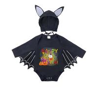 Xiaojiu Halloween Garcon Tenue, Citrouille Bébé 3 Mois Deguisement Fille 2 3 Ans Deguisement Miles Morales Mon Premier Halloween Pyjama Noel Bebe Garcon 6 Mois Ensemble Ans 6-12