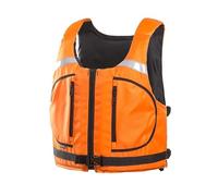 Xiaojiu Life Vest Adult Tee Short Manches Longues Nautiques pour Adultes, Gilet De Flottabilité Élevée, Gilet De Sauvetage pour Bateau L