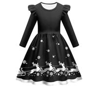 Xiaojiu Ma Première Robe De Noël, Vetement Bébé Fille 3 Mois Robe De Princesse Bebe Fille 18 Mois Ensemble 8 Ans Anniversaire Survêtement Enfant Garcon 12 Ans Jupe E(Tout-Petit,1-2 Ans)