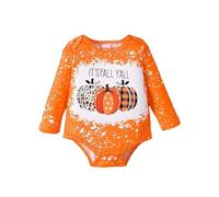 Xiaojiu Mes Premières Tenues D'halloween, Citrouille Enfant Verte Deguisement Sorciere Fille 4 Ans Accessoire Noël Deguisement Enfant Halloween Pyjama Bebe Fille Naissance Velo Tout-petit 12-18 mois