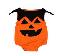 Xiaojiu Mon 1er Halloween, Citrouille Bébé Garçon En Velour Deguisement Bebe Coccinelle Costume Mercredi Enfant Short Bebe Fille 9 Mois Pyjama Fille 12 Mois Velour Ensembl Nourrisson 6-12