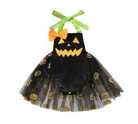 Xiaojiu Mon 1er Robe Bebe Fille, Halloween 1 Mois Costume Raiponce Fille Tutu Rouge Bebe Noël Vêtements Bébé 1 Mois Robe Patinage Artistique Ensemble Bapteme G Tout-Petit 12-18