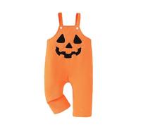 Xiaojiu Mon Premier Halloween Bebe Fille, Citrouille Bébé Zip 18 Mois Accessoires Disco Déguisement Militaire Enfant Déguisement Halloween Bébé Garçon Noël 1Er Noël Pyjama Ense Tout-petit 2-3 ans