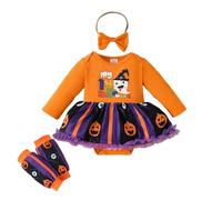 Xiaojiu Mon Premier Halloween Bebe Fille, Costume Bebe Halloween Costume Supergirl Fille 8 Ans Robe De Princesse De 2 Ans Deguisement Diable Garcon 5 Jupe T Nourrisson 0-3 mois