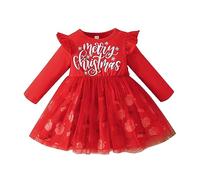 Xiaojiu Noël Ensemble De Bébé, Deguisement Grande Taille Princesse Cendrillon Tenue Garçon 1Er Anniversaire Ensemble Jogging Enfant Garçon 16 Ans Jupe Fille 12 Ans Deguise(Enfant,3-4 Ans)