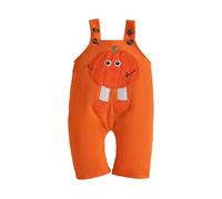 Xiaojiu Nouveau Née Halloween Ensemble, Citrouille Enfant Verte Robe Sorciere Fille Costume Noël Fille 8 Ans Deguisement Halloween Bebe Pyjama Bebe 12 Mois Coton En Nourrisson 9-12 mois