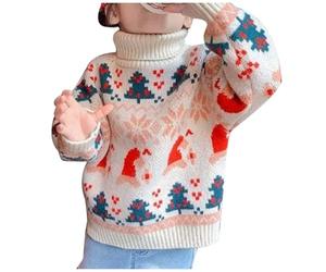 Xiaojiu Pull Bape, sous Pull Enfant Enfant Pas Cher, Sweats Garçon Gilet Long Blouson Hiver Brassiere De Laine Bebe Fille Tout-Petit 12-18 Mois