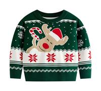 Xiaojiu Pull De Noel, Blouson Garcon Doudoune sans Manche Enfant 12 Ans, Sweat pour Chien Gilet Chauffant Blouson Cuir Moto Vintage Vêtement Bébé Fille(Enfant,4-5 Ans)