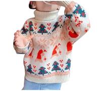 Xiaojiu Pull Fille, Sweats à Capuche Enfant Pull One Piece, Sweet Sweat Veste De Cuisine Blouson Enfant Printemps été Moto Coffret Bebe Fille Naissance(Tout-Petit,18-24 Mois)
