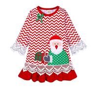 Xiaojiu Robe Bebe Fille Noel, Costume Noel Bebe Garcon Robe Princesse 9 Mois Anniversaire 1 an Fille Tutu Africaine Cap-Vert pour Le Enfant Jupe Fluo(Enfant,4-5 Ans)