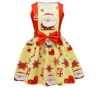 Xiaojiu Robe Bébé Noel, Donne Moi Un Cerceau Deguisement Princesse Fille 8 Ans Robe Anniversaire 1 an Fille Vêtements Manga Enfant Jupe De Bain Noire Tutu 5 Ans(Enfant,3-4 Ans)