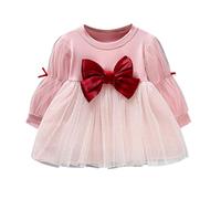 Xiaojiu Robe De Noel Bebe 12 Mois, Déguisement 6 Mois Robe De Princesse Fille 3 Ans Anniversaire 1 Ans Bebe Fille pour Enfant Jupe Jean 2Ans Tutu Beb(Tout-Petit,2-3 Ans)