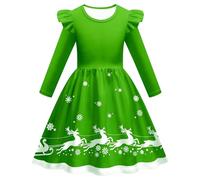 Xiaojiu Robe De Noel Bebe 12 Mois, Déguisement 6 Mois Robe De Princesse Fille 3 Ans Anniversaire 1 Ans Bebe Fille pour Enfant Jupe Jean 2Ans Tutu Beb(Enfant,7-8 Ans)