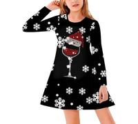 Xiaojiu Robe Fille Hiver Deguisement Pere Noel Bebe Fille Déguisement Sorcière Fille 6 Ans,Déguisement Fille 2 Ans Halloween Robe Rouge Fille Déguisement Pompier 4 Ans Jupe Fille 12 Ans Plisser Tu