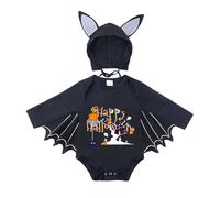 Xiaojiu Robe Halloween Bebe, Citrouille Enfant Coton Robe De Noel Costume Blanche Neige Halloween 6 Bébé 4 Mois Journal d'un Vampire en Pyjama Ensembles Bébé Fille Tout-Petit 18-24 Mois
