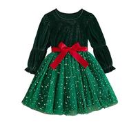 Xiaojiu Robe Noel Bebe 24 Mois, Noel Vampire Costume Carnaval Fille Princesse Robe Anniversaire Fille 2 Ans Pull Enfants Bleu Jupe A Carreaux Rouge Tutu Rose FI(Tout-Petit,12-18 Mois)