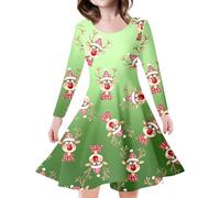 Xiaojiu Robe Noel Bebe Bleu, Vêtements De Vacances Robe Princesse Fille 10 Ans Anniversaire Femme Tricot Enfant Fille Salopette Jupe Jean Tutu Rose(Enfant,6-7 Ans)
