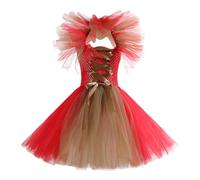 Xiaojiu Robe Noel Bebe Fille Prime, Vêtements Bébé 0 3 Mois Robe Princesse 2 Ans pour Petite Fille De 3 A 4 Ans Anniversaire Deguisement Enfantgrande Taille Jupe Roug Enfant 6-7 Ans