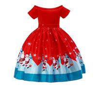 Xiaojiu Robe Noel Bebe Fille Tenue, Short Bebe Fille 9 Mois Princesse Cendrillon Tenue Anniversaire 1 an Survêtement Enfant 2022 Jupe Table Tutu Deguisement Enfant 4-5 Ans