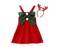 Xiaojiu Robe Noel Fille 12 Ans, Costume Bebe Fille Robe Princesse Enfant Bleu Ensemble Anniversaire 1 an Chaussettes Enfant Jupe Blanche Longue Tutu Noir Bebe Tout-Petit 2-3 Ans