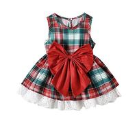 Xiaojiu Robe Noel Fille De 12 Ans, Noel Vampire Robe Princesse Bebe Rose Paillete Anniversaire Fille 1 an Vêtements Été Enfant Jupe Longue Noire Tutu Danse Classique(Tout-Petit,12-18 Mois)