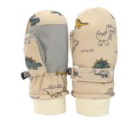 Xiaojiu Ski Gants Hiver Gant Enfant Fille Moufles Bebe Moufle Garçon Respirant Gant pour Filles Peluche Gants Garçon Chaud Khaki