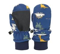 Xiaojiu Ski Gants Hiver Gant Enfant Fille Moufles Bebe Moufle Garçon Respirant Gant pour Filles Peluche Gants Garçon Chaud Blue