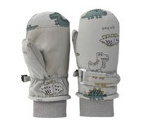 Xiaojiu Ski Gants Hiver Gant Enfant Fille Moufles Bebe Moufle Garçon Respirant Gant pour Filles Peluche Gants Garçon Chaud Grey