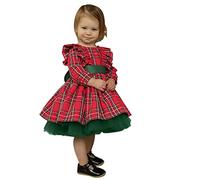 Xiaojiu Tenue Noël Fille 4 Ans Déguisement Bébé Garçon Noël Noël Costume Bebe Garcon Photographie,Vêtement Bébé Garçon Robe Cérémonie Fille Grenouillère Bébé Naissan Robe(Rouge-36,4-5 Ans)