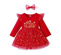 Xiaojiu todays daily deals clearance Noël Bébé Deguisement Garcon 5 Ans Tenue Noel Famille Robe Anniversaire Fille 1 An Costume Noel Bebe Déguisement Sorcière,Robe Bapteme Fille Bebe Dentelle Costume