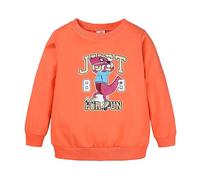 Xiaojiu Tout-Petit Sweat-Shirt À Capuche Unisexe Imprimé Dinosaure pour Enfants - Pull Sport Confort Et Style pour Garçons Et Filles Orange 12-24 Mois