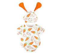 Xiaojiu Vetement+Pâques+Bebe Cadeau Pâques Enfant Pyjama Enfant Garcon Hiver,1 An Dans La Peau D'Un Bébé Barboteuse Bebe Garçon Ete Combinaison Uv Bebe Garcon Survetement Fille 10 Ans Ense 0-3 moi